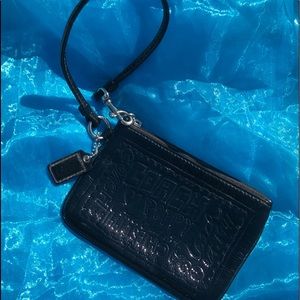Coach poppy wristlet